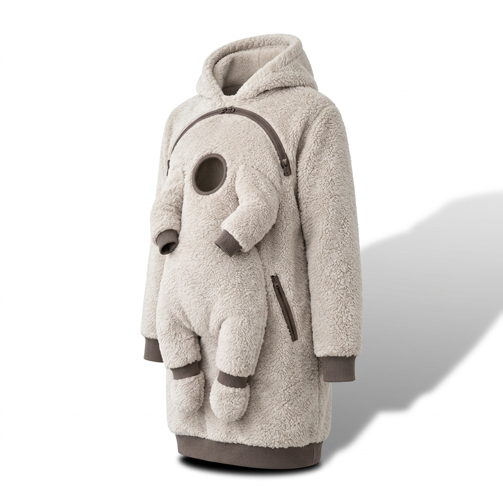 Der Hoodie, der dein Baby mitwärmt