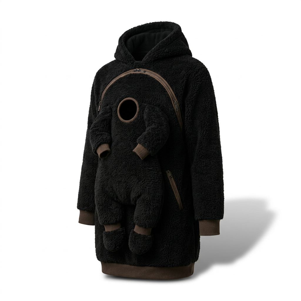 Der Hoodie, der dein Baby mitwärmt