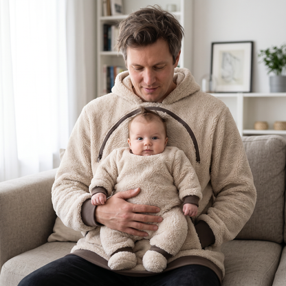 Der Hoodie, der dein Baby mitwärmt