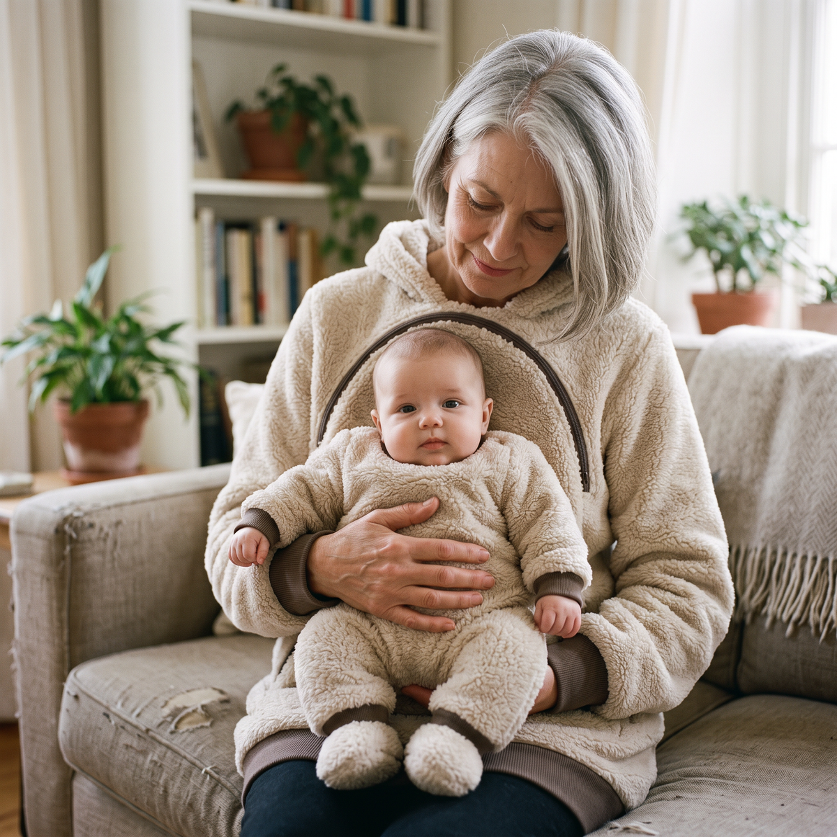 Der Hoodie, der dein Baby mitwärmt